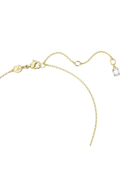 Swarovski Dextera Interlink Pendant Necklace In Gold