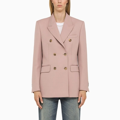 Shop Golden Goose | Double-breasted Pink Jacket