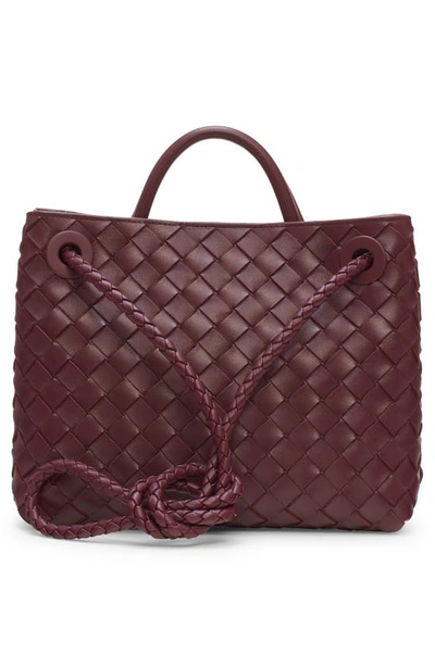 Bottega Veneta Small Leather Andiamo Top-handle Bag In 2273 Baro-m Brass-baro