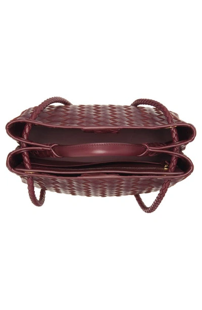 Bottega Veneta Small Leather Andiamo Top-handle Bag In 2273 Baro-m Brass-baro