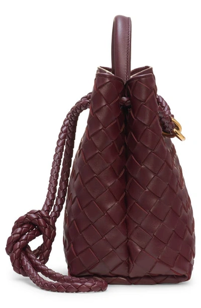 Bottega Veneta Small Leather Andiamo Top-handle Bag In 2273 Baro-m Brass-baro