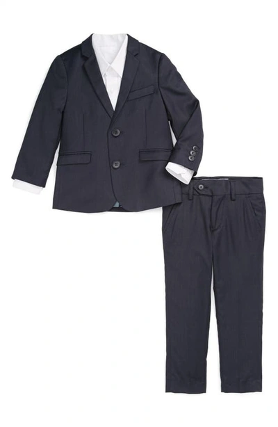 Shop Appaman Two-piece Suit In Navy Blue