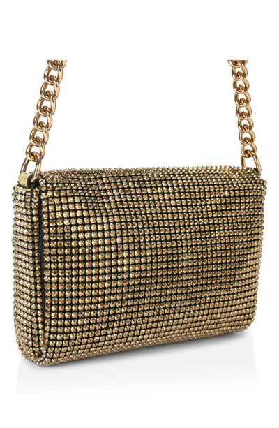 Shop Kurt Geiger Small Party Shoulder Bag In Gold