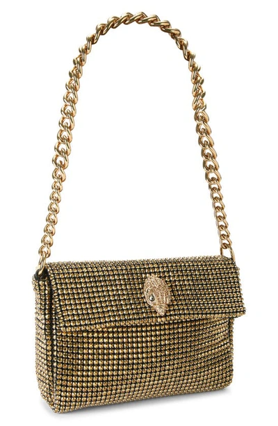 Shop Kurt Geiger Small Party Shoulder Bag In Gold