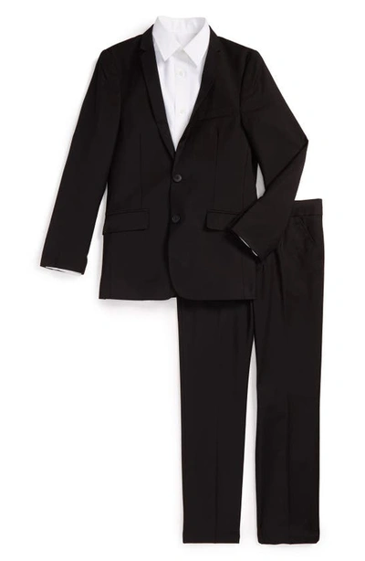 Shop Appaman Two-piece Suit In Black
