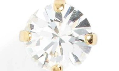 Shop L Erickson Little Gem Set Of 2 Swarovski Crystal Bobby Pins In Crystal/ Gold