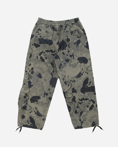 Shop Perks And Mini Geo Mapping Printed Return Pants In Green