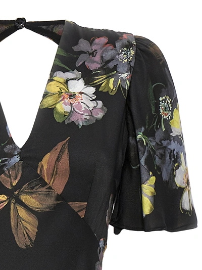 Shop Twinset Floral Print Dress Dresses Black