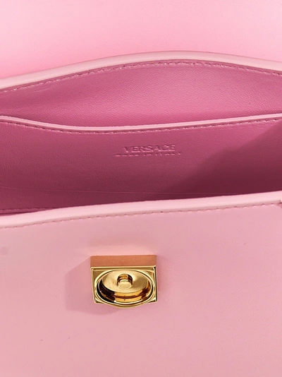 Shop Versace Greca Goddess Hand Bags Pink