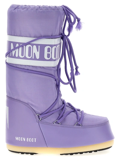 Shop Moon Boot Icon Boots, Ankle Boots Purple
