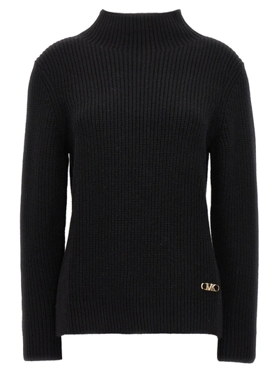 Shop Michael Kors Logo Sweater Sweater, Cardigans Black