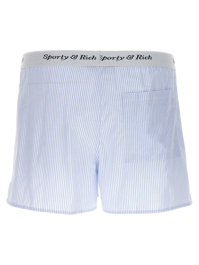 Shop Sporty And Rich Boxer Shorts Bermuda, Short Blue