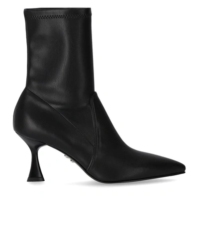 Shop Sergio Levantesi Janet Black Heeled Ankle Boot