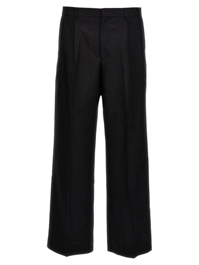 Shop Sunflower 'wide Pleated' Pants In Black