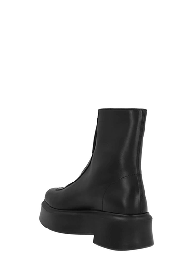 Shop The Row 'zipped' Ankle Boots In Black