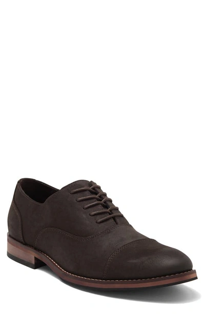 Shop Abound Nathan Faux Leather Oxford In Brown Java