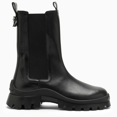 Shop Dsquared2 | Black Leather Beatles Boot