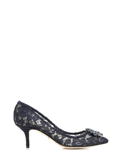 Shop Dolce & Gabbana Flat Shoes Blue