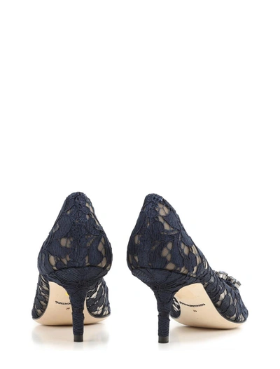 Shop Dolce & Gabbana Flat Shoes Blue