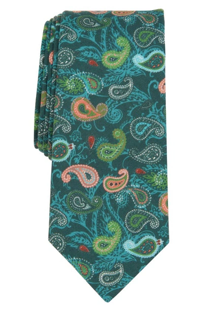 Shop Original Penguin Hariton Paisley Tie In Emerald