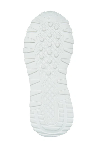 Shop Blondo Lauretta Waterproof Rhinestone Sneaker In Light Grey Multi