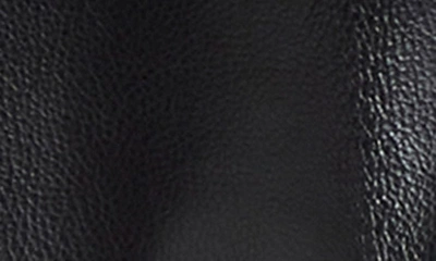 Andrew Marc Cadman Faux Shearling Pilot Jacket In Black