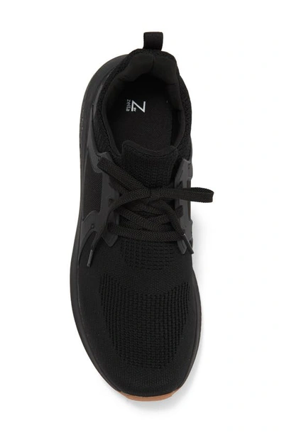 Shop Z By Zella Orion Knit Sneaker In Black