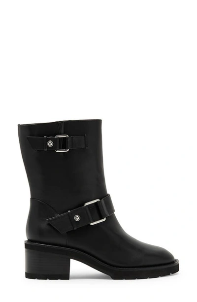 Stuart Weitzman Boulevard Moto Bootie In Black
