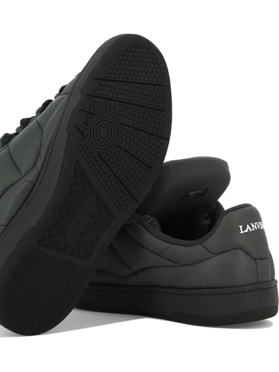 Shop Lanvin "curb Xl" Sneakers In Grey