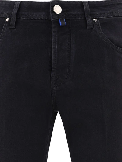Shop Jacob Cohen "scott" Trousers In Black