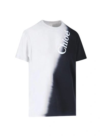 Shop Chloé Chloè T-shirts And Polos In White