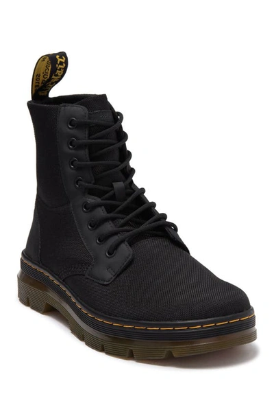 Dr. Martens' Tarik Ajax Combat Boots In Black