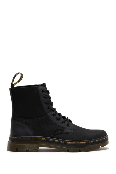 Dr. Martens' Tarik Ajax Combat Boots In Black