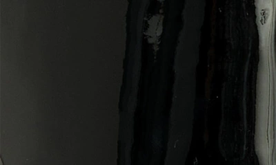 Black Suede Studio Liz Knee High Boot In Black Patent