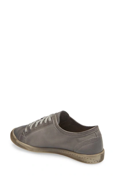 Shop Softinos By Fly London Isla Sneaker In 052 Forest Green Leather