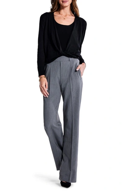 Nic + Zoe All Year 4-way Convertible Cardigan In Black Onyx