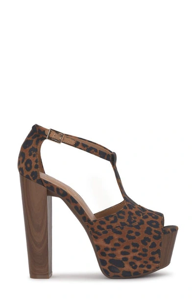 Shop Jessica Simpson 'dany' Sandal In Natural Safari Leopard