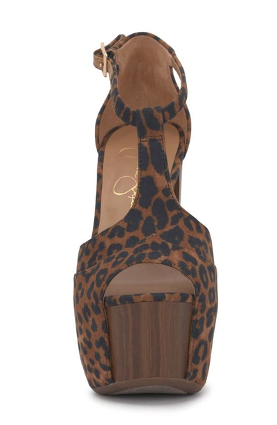 Shop Jessica Simpson 'dany' Sandal In Natural Safari Leopard