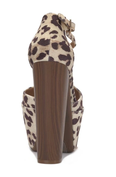 Shop Jessica Simpson 'dany' Sandal In Natural Baby Leopard