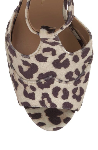 Shop Jessica Simpson 'dany' Sandal In Natural Baby Leopard