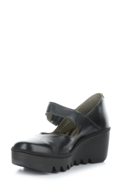 Fly London Baxe Mary Jane Pump In 006 Black