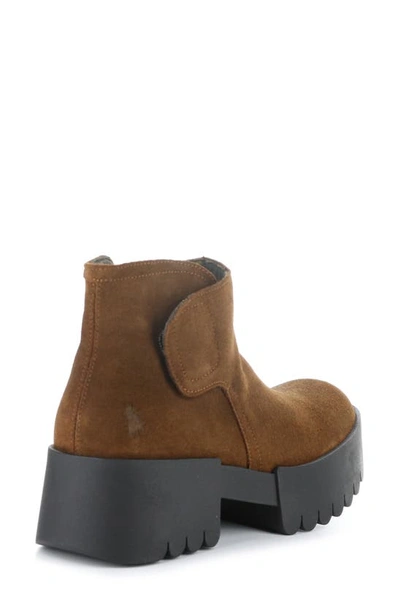 Fly London Endo Platform Bootie In 003 Camel