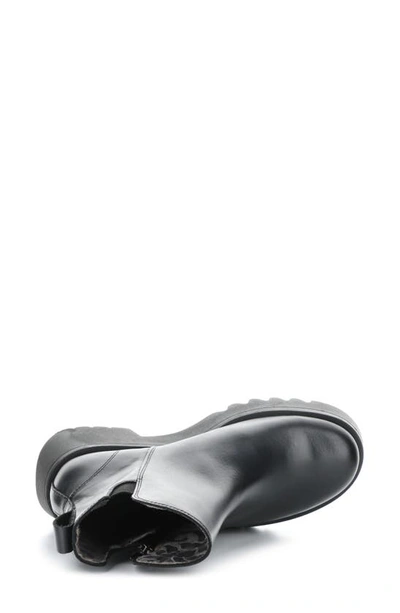 Fly London Muzz Platform Bootie In Black