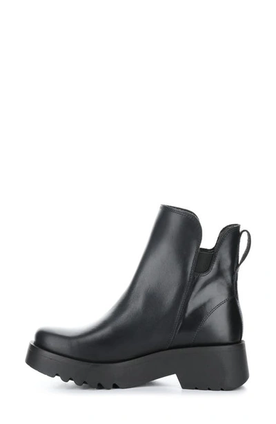 Fly London Muzz Platform Bootie In Black
