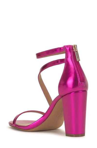 Jessica Simpson Sloyan Ankle Strap Sandal In Fuchsia