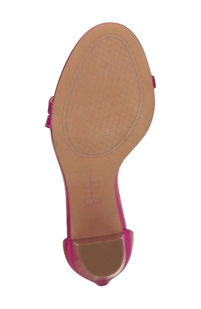 Jessica Simpson Sloyan Ankle Strap Sandal In Fuchsia