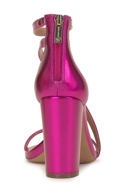 Jessica Simpson Sloyan Ankle Strap Sandal In Fuchsia