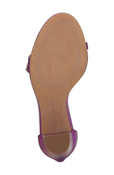 Jessica Simpson Sloyan Ankle Strap Sandal In Purple