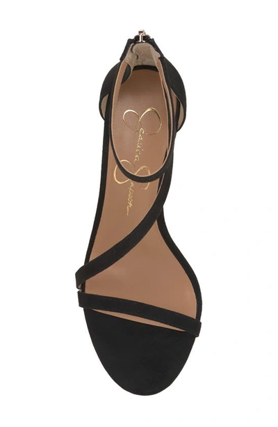 Shop Jessica Simpson Sloyan Ankle Strap Sandal In Black