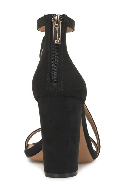 Shop Jessica Simpson Sloyan Ankle Strap Sandal In Black
